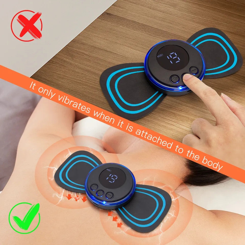Masajeador eléctrico antiestrés®: Con tecnología EMS