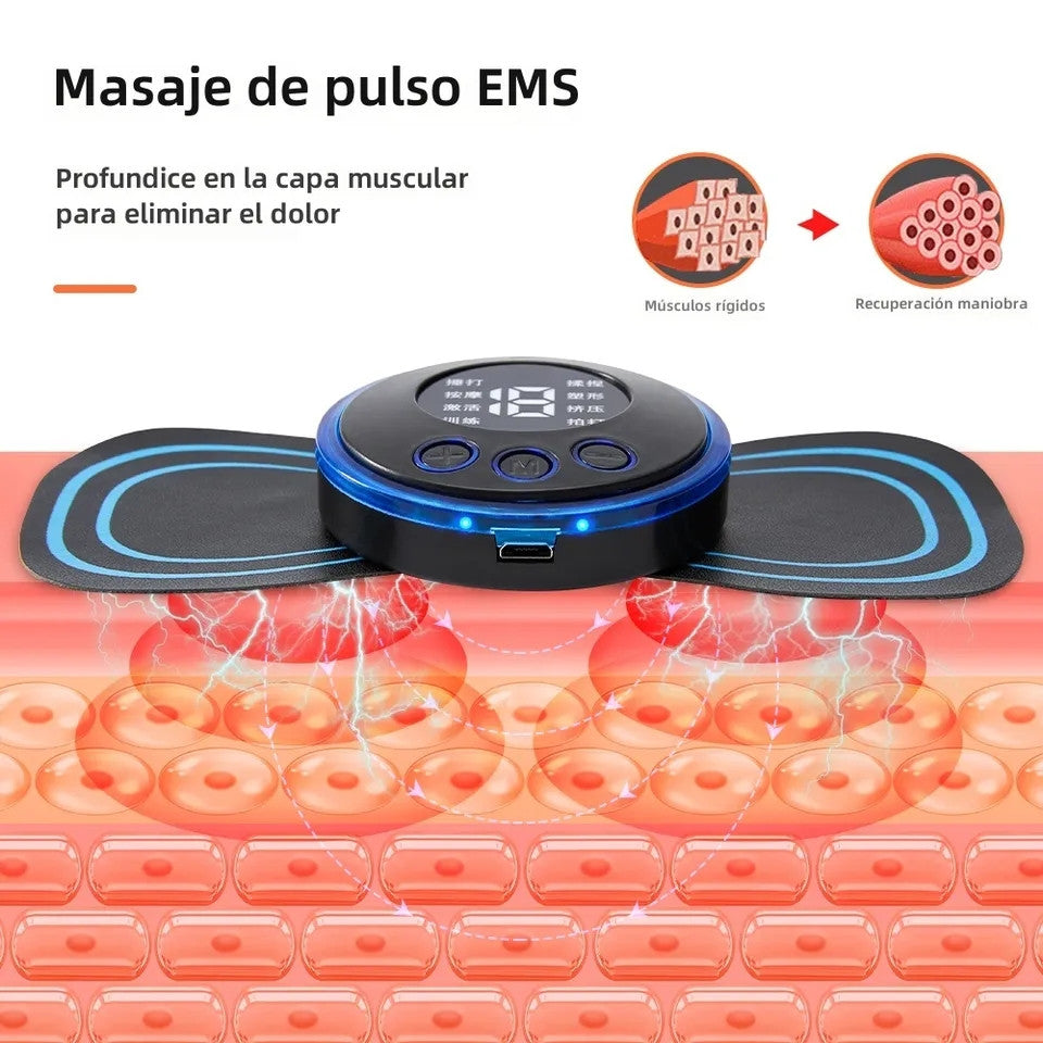 Masajeador eléctrico antiestrés®: Con tecnología EMS