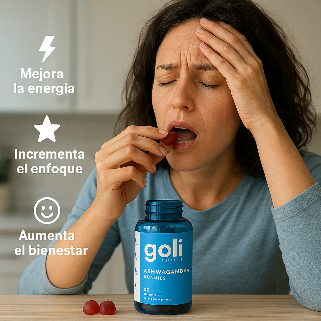 Goli Gomas con Ashwagandha – Adiós al estrés.