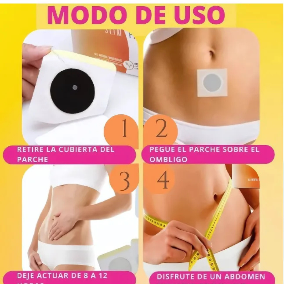 Slim Patch x 30™: Tu aliado diario para un abdomen ligero.