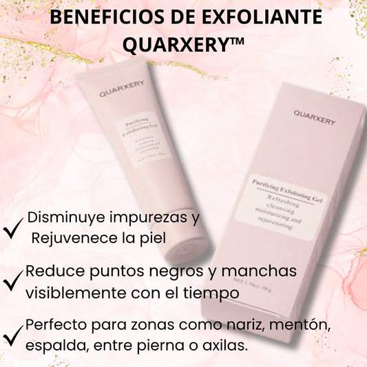 Exfoliante Quarxery™: Ideal para manchas y puntos negros.