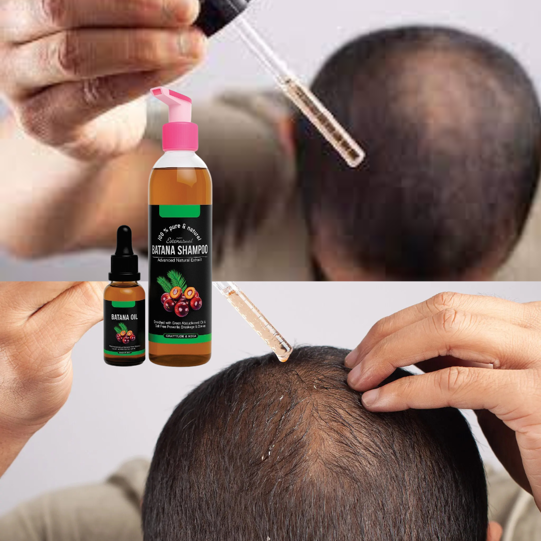 Dupla Poderosa®: Shampoo & Aceite de Batana Oil.