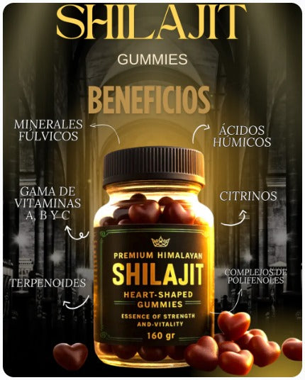 Gomas Shilajit®: Más vitalidad, más enfoque, más vida.