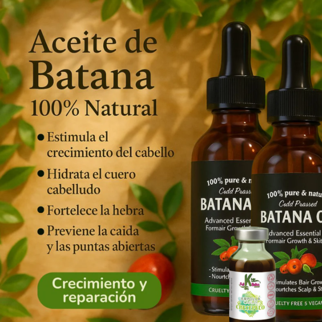 Oferta 2×1 Aceite de Batana Oil® + Obsequio premium 🎁