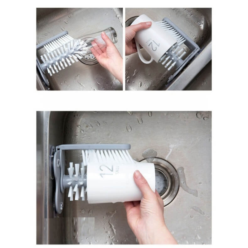 Cepillo LavaVasos 360®: Limpieza rápida y sin esfuerzo